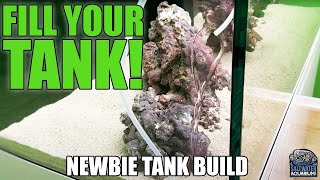 RODI SYSTEM Set-Up & Filling Your Saltwater Tank - Newbie Tank Build