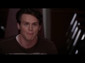 Glee - Jesse, Finn and Puck react to 'Run Joey Run' 1x17