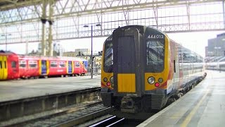 444 001 + 444 013 depart London Waterloo