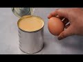 If you have condensed milk and egg at home, then try this easy delicious and simple recipe