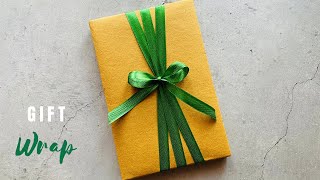 Easy Way to Wrap a Ribbon on a Gift Box | How to Wrap a Gift with Ribbon Easy #giftwrap