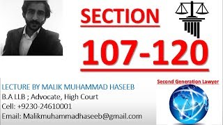 SECTION-108 WHO IS ABETTOR ? (CHAPTER - V) OF ABETMENT OF THE PAKISTAN PENAL CODE 1860