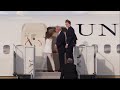 trump boards plane to dc for inauguration