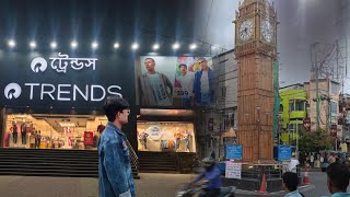 evening view of alipurduar and wonderful clock tower 🗼