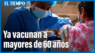 Comienza la vacunación en Colombia para mayores de 60 años