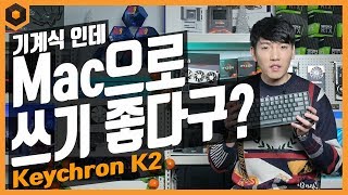 MAC에서 쓰기 딱 좋은 무선 기계식 키보드? Keychron K2