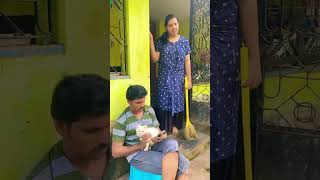 ഇങ്ങനെ ഇരുന്നാൽ സമാധി ആവും 😂🤣crazy hasband and wife💜 #youtube #youtubeshorts #funny #youtuber