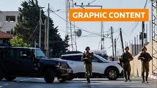 WARNING: GRAPHIC CONTENT - Israel kills Palestinian militants in West Bank, says minister