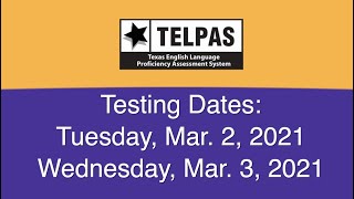TELPAS Testing Video 2021