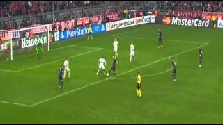 Franck Ribery Second Goal - Bayern Munich 3-0 Plzen HD