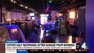 Coyote Ugly reopening after damage from bombing