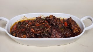 Belizean Stew Chicken.