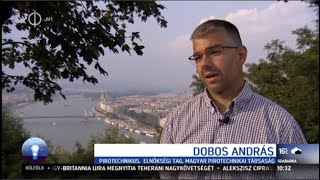 Tűzijáték  - M1 - Mindentudás 2015.08.21. - Dobos András