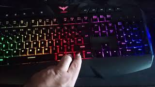 HAVIT HV KB558CM IT tastiera  keyboard + mouse gaming