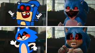 Sonic The Hedgehog Movie - Sonic EXE All Designs Compilation 4