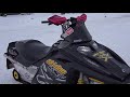 first snowmobile 2004 skidoo mxzx 600 ho rev