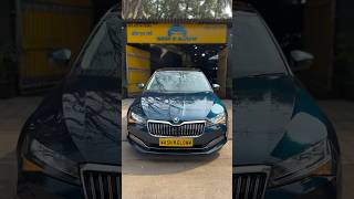 💙 Škoda Superb taken to get protected with Paint Protection Film \u0026 Window-Film! 🛡️ #shorts