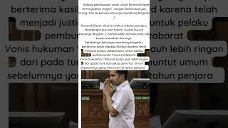 sidang putusan Richard eliezer mengharukan#shorts