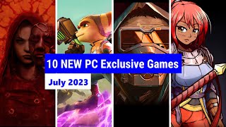 10 Best NEW PC Exclusive Games Coming in July 2023