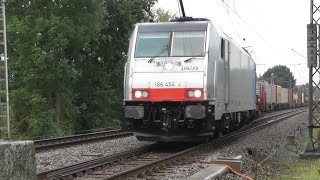 Zugüberholung in Velpe am 5 September 2020 mit DGS 48555 und zwei IC