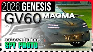 SPY SHOTS: 2026 Genesis GV60 Magma