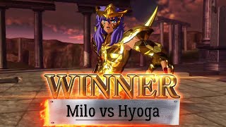 Saint Seiya: Soldiers Soul - Milo vs Aquarius Hyoga (3 Round)