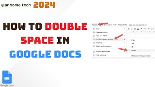 How to Double Space in Google Docs - Mastering Double Spacing