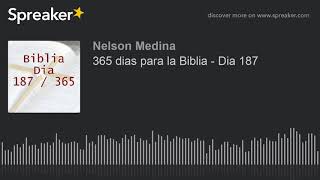 365 dias para la Biblia - Dia 187