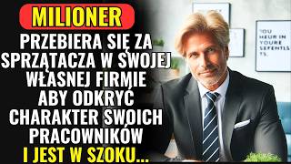 MILIONER PRZEBIERA SIĘ ZA SPRZĄTACZA W SWOJEJ WŁASNEJ FIRMIE I JEST W SZOKU...