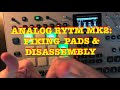 Elektron Analog Rytm MK2 disassembly. PAD issue.Replacement Sheet.