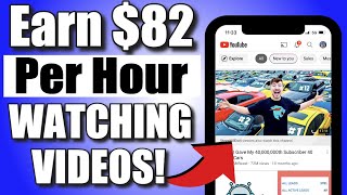 Earn $82.50 Per Hour Watching Youtube Videos! | (Earn Money Online in 2021)