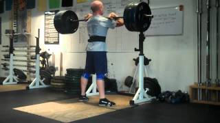 315x3 Front Squat