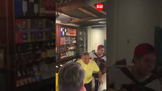 Mane Díaz armó parranda vallenata en restaurante de Barranquilla