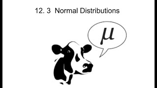 Unit 12 Lesson 3 Normal Distributions