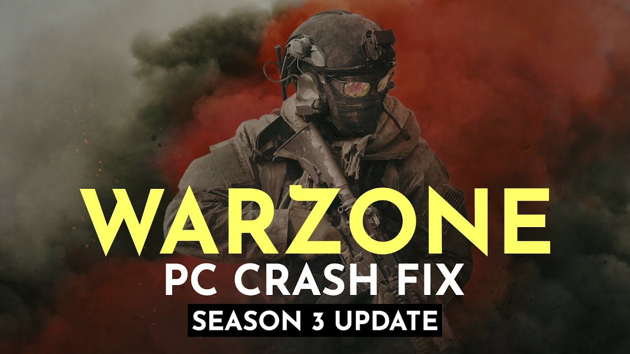 Warzone Crashing PC (2021) | Updated For Season 3 - YouTube