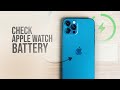 How to Check Apple Watch Battery Life on Apple iPhone (tutorial)