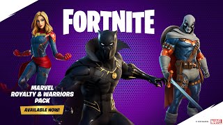 Marvel's Greatest Warriors and Royalty Come To Fortnite