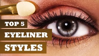 Top 5 Eyeliner Styles, Tutorial - Get Stylish with Poornima Indrajith