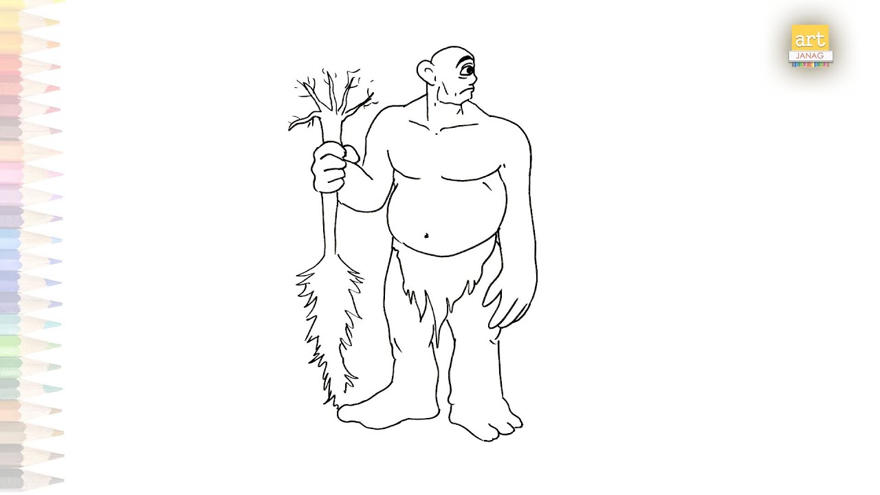 Simple Cyclops Drawing