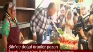 ŞİLE'DE AÇILAN ORGANİK PAZAR BÜYÜK İLGİ GÖRÜYOR