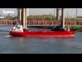 chemical tanker hits almost bridge