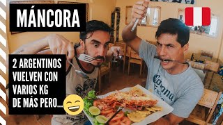 Dos ARGENTINOS prueban LA MEJOR COMIDA DE MÁNCORA I Feat @QPA