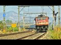 Legendary Trains Action GODAN+ MARUSAGAR+ MAHANAGARI+ YESVANTPUR Express Crosses at Full Speed