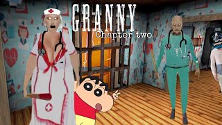 Granny Chapter 2 Doctor Granny Mode | Shinchan ke sath Granny ke Door se bhag gaya😂