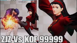 The King of Fighters XV ZJZ (Chizuru Shermie Dolores) Vs KOF 99999 (Iori Kyo Yashiro)