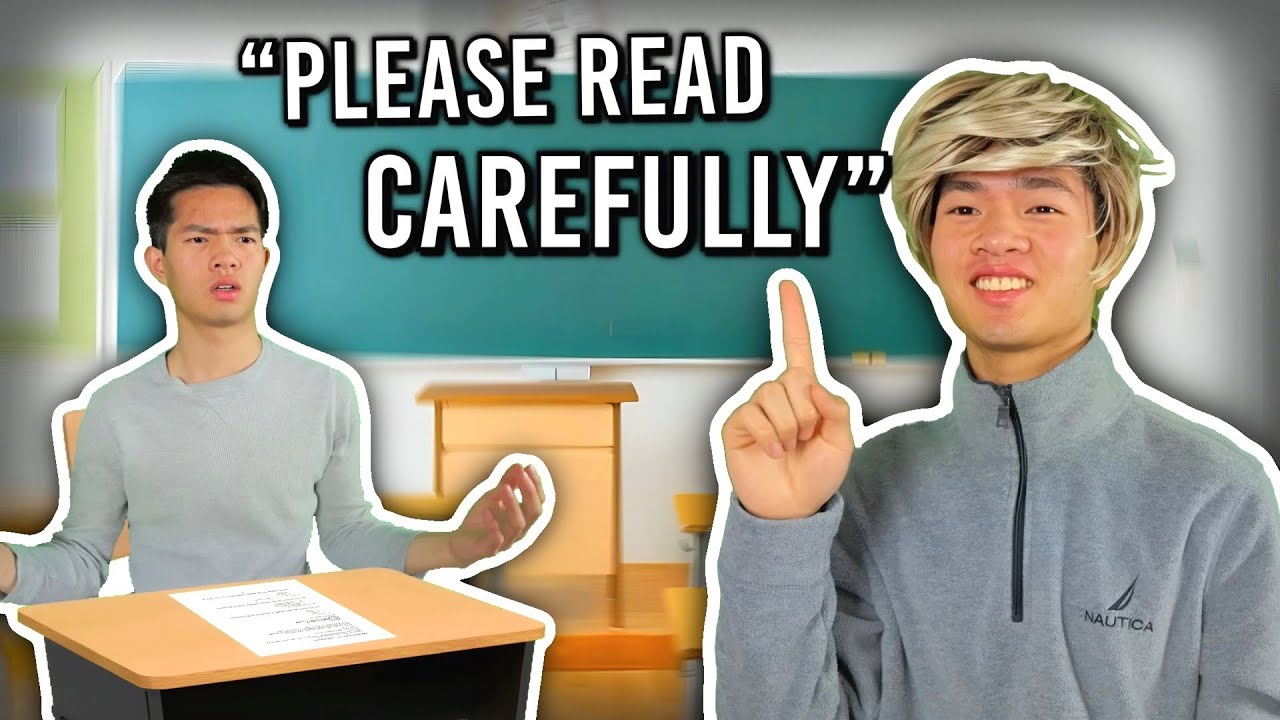 Types Of Teachers During Tests Youtube