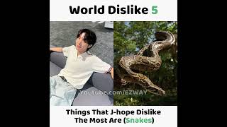 7 Things BTS Members Dislike The Most In The World! 🤮🤮