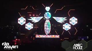 Marc Houle (live) @ Far Away Festival 2019 \u0026 Visuals by Vj Gorilla \u0026 Vj Optika - Lima Perú