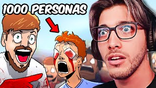 MrBeast Ciega a 1000 Personas 😱