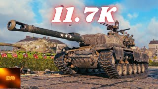 T110E4 - 11.7K Damage \u0026 FV217 Badger 10K Damage World of Tanks